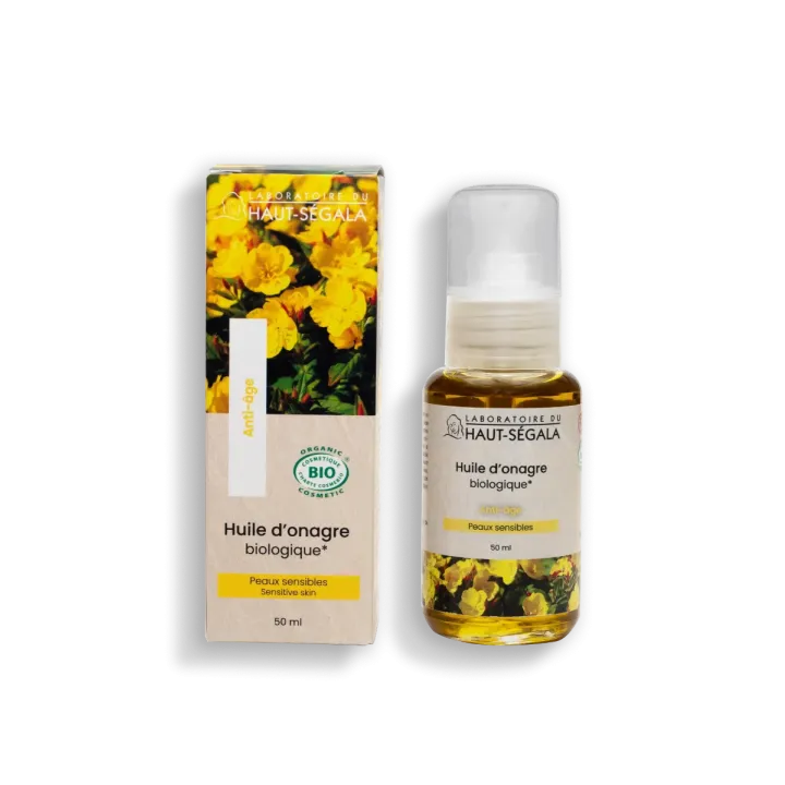 Bio Nachtkerzenöl Anti-Aging Laboratoire Haut-Ségala - Flasche mit 50 ml