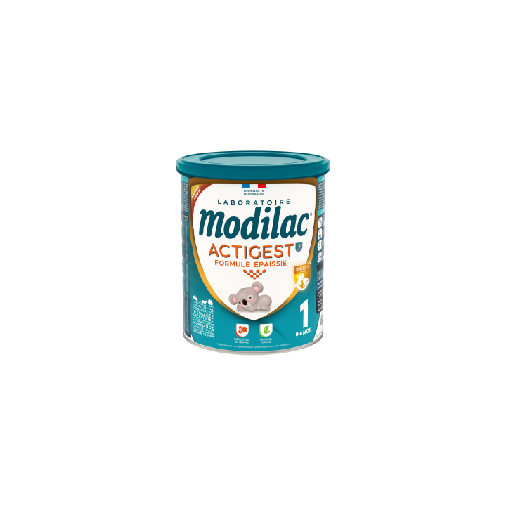 Actigest angereicherte Formel Milch 1. Alter Modilac - Dose mit 800g