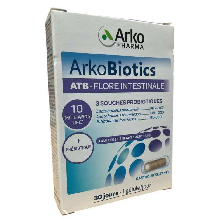 Arkobiotics atb Darmflora Arkopharma - Packung mit 30 Kapseln