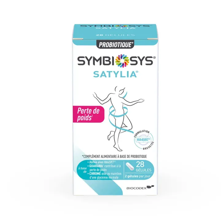 Symbiosys Satylia Chrome und Zink Biocodex - Packung mit 28 Kapseln
