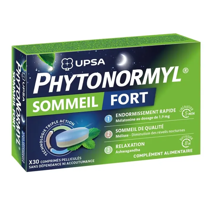 Phytonormyl Schlaf stark Upsa - Packung mit 30 Tabletten