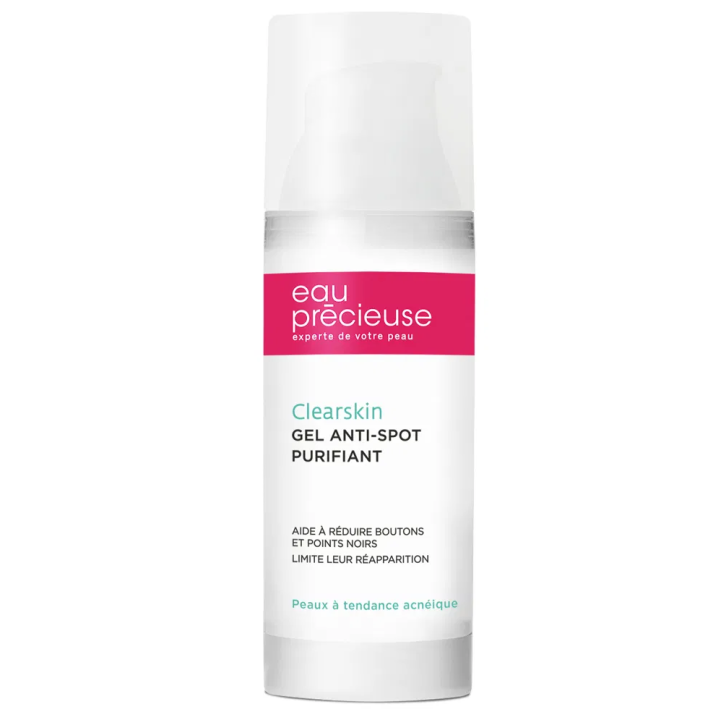 Reinigendes Anti-Pickel-Gel Clearskin Eau Précieuse - Pumpflasche mit 50 ml