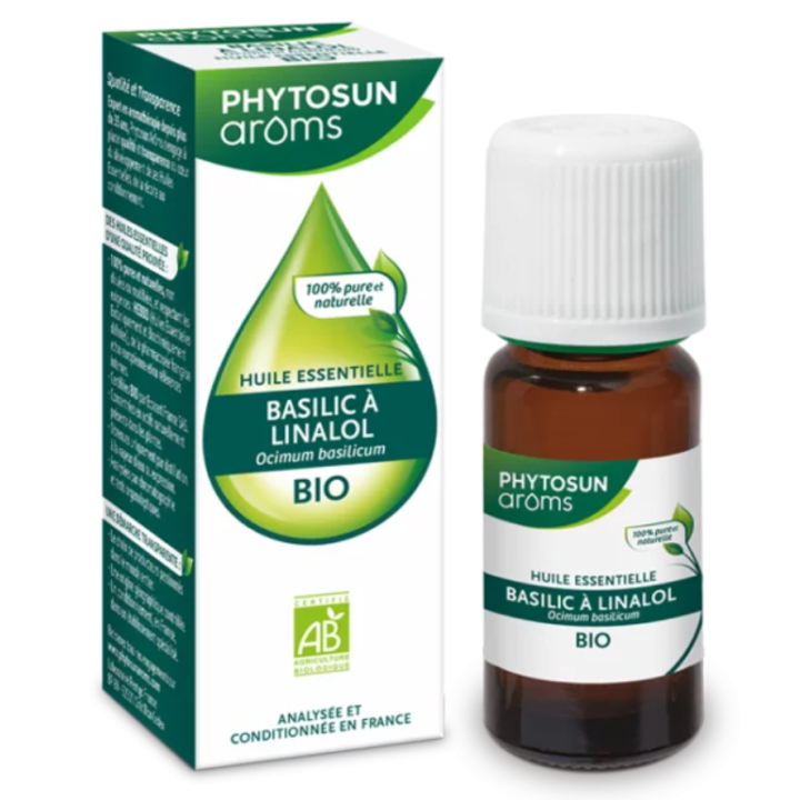 Ätherisches Öl Basilikum mit Linalool Phytosun arôms - Flasche 5 ml