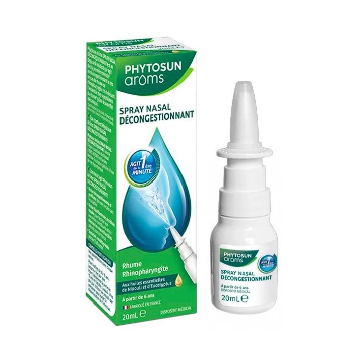 Dekongestionierendes Nasenspray Phytosun arôms - Spray von 20 ml