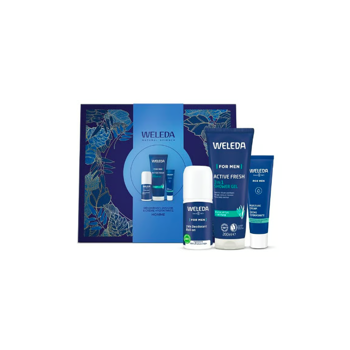 Weleda Herren Geschenkset - Geschenkset mit 3 Produkten