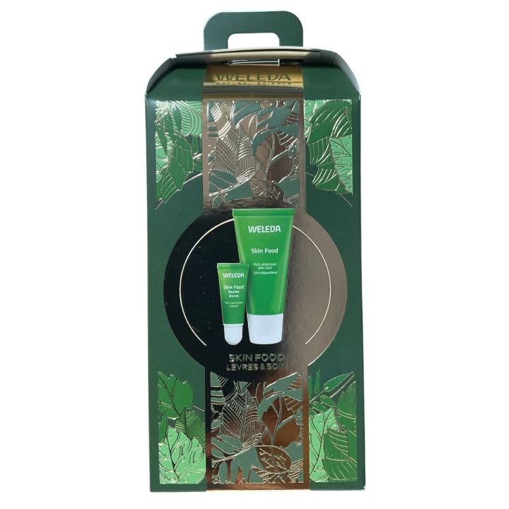 Coffret Skin Food Lippen und Bio-Pflege von Weleda - Set mit 2 Produkten