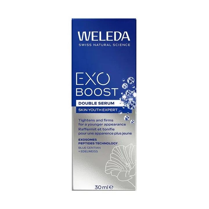 Exo Boost Doppelserum Weleda - Pumpflasche 30ml