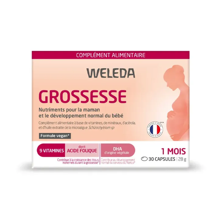 Schwangerschaft Weleda - Packung mit 30 Kapseln