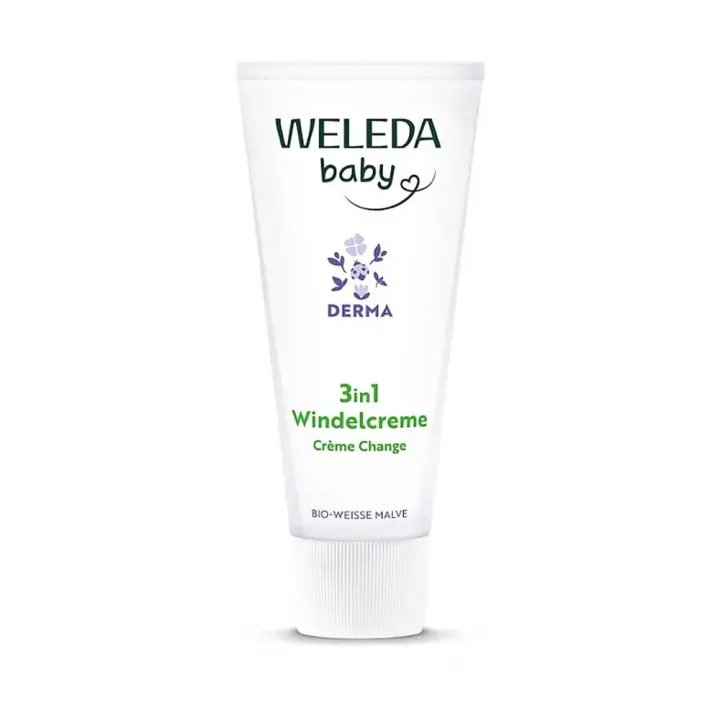 Weleda Baby Derma 3-in-1 Windelcreme - 50ml Tube