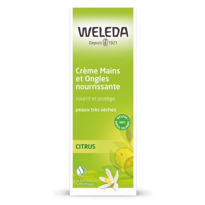 Citrus Weleda Hand- und Nagelpflegecreme - 50ml Tube