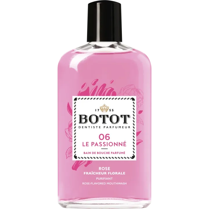 Mundwasser mit Rosenduft Le Passionné Botot - Flasche mit 250 ml