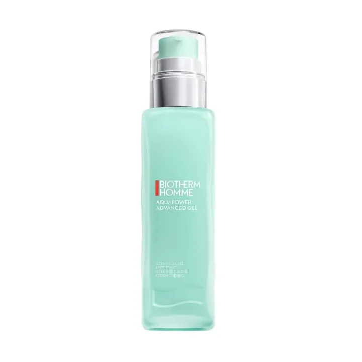Aquapower Advanced Herren Gel ultra-feuchtigkeitsspendend und stärkend Biotherm - Pumpflasche 100ml