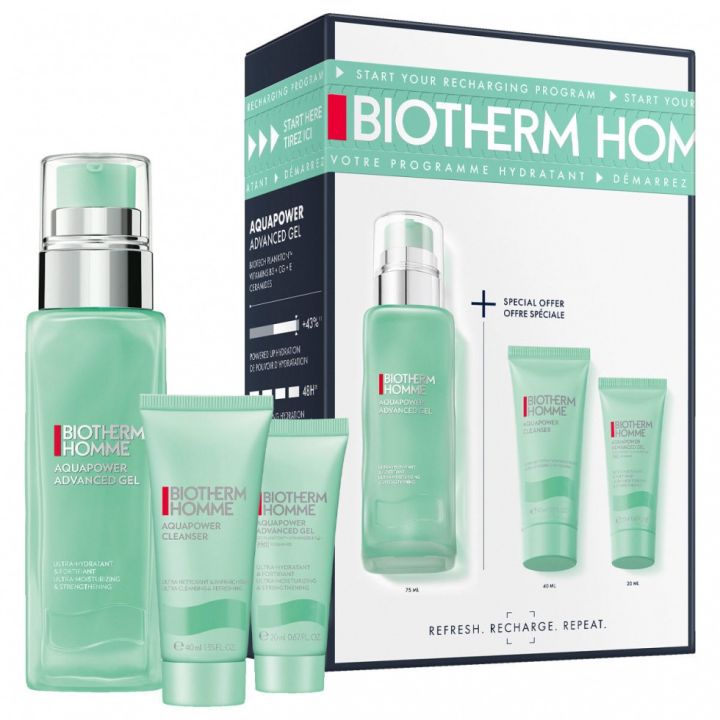 Aquapower Hydrationsset Biotherm Homme - Set mit 3 Produkten