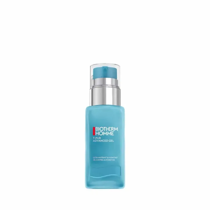 T-Pur feuchtigkeitsspendendes mattierendes Gel für Männer von Biotherm - Flasche mit 50 ml