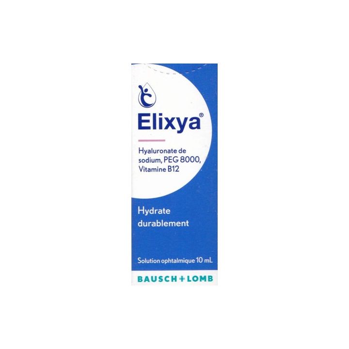 Elixya ophthalmische Lösung Bausch & Lomb - Flasche mit 10 ml