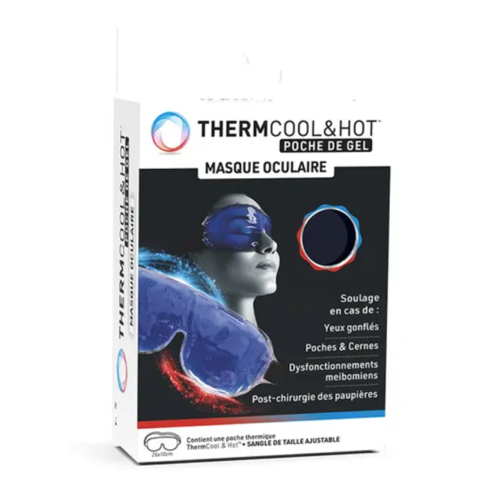 Thermcool & hot Gelpack Augenmaske Bausch Lomb - eine Maske 26x10cm