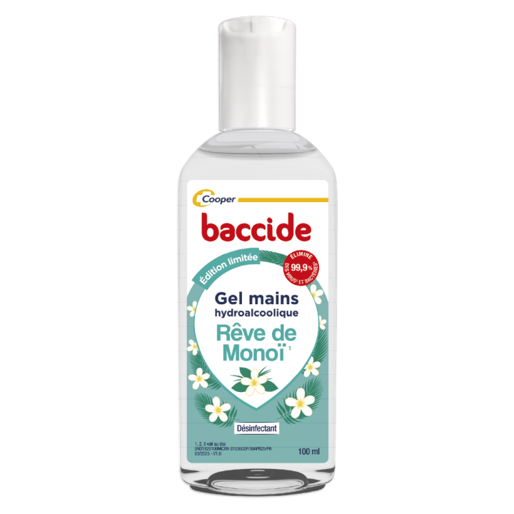 Handdesinfektionsgel Monoi-Traum Baccide - 100ml Flasche