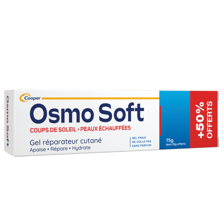 Osmo Soft Gel Sonnenbrand Cooper - Tube mit 75 g