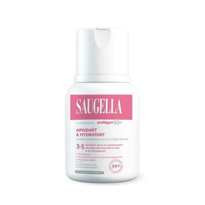 Poligyn50+ tägliche Reinigung für die intime Hygiene Saugellla - Flasche mit 100 ml