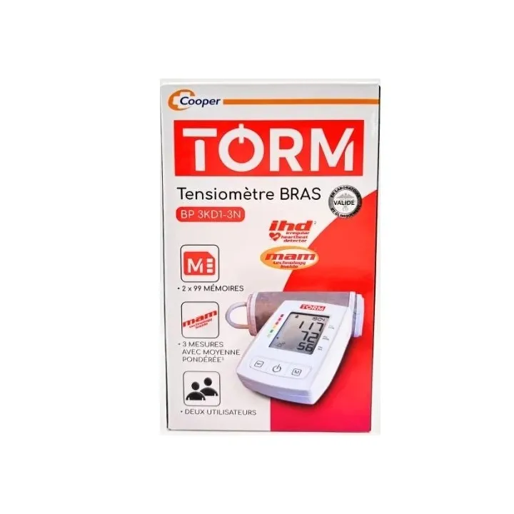 TORM Oberarm-Blutdruckmessgerät BP 3KD1-3N Cooper - 1 Blutdruckmessgerät