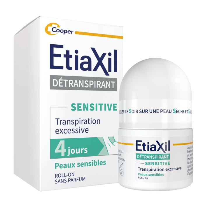 Etiaxil Antitranspirant Achseln empfindliche Haut Cooper - Roll-on 15ml
