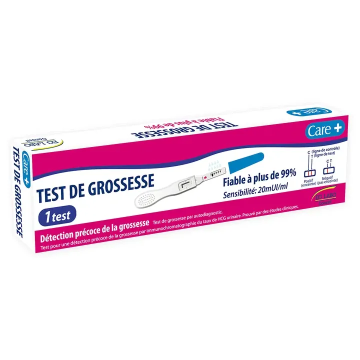 Schwangerschaftstest frühzeitig Care+ EG Labo - ein Test