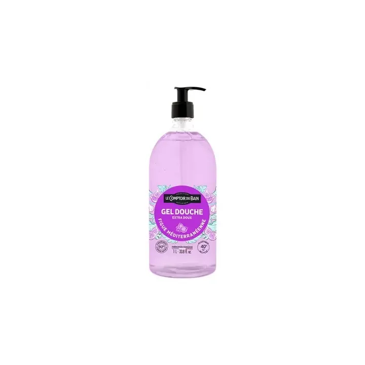 Duschgel Mediterrane Feige Le Comptoir du Bain - Pumpflasche 1L