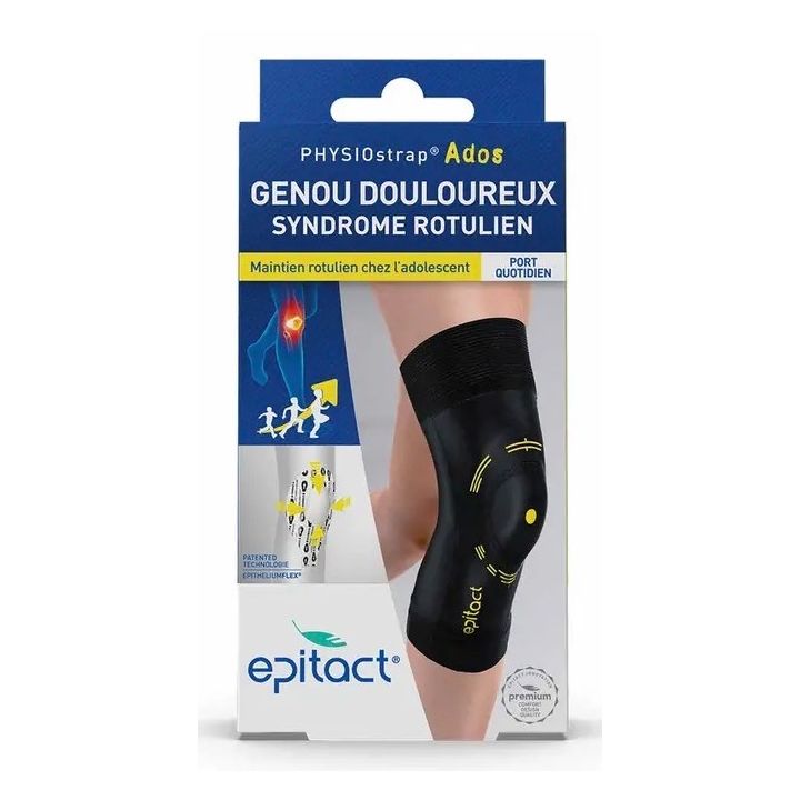 Physiostrap Kniebandage Jugendliche schmerzendes Knie patellofemorales Syndrom Epitact - 1 Kniebandage