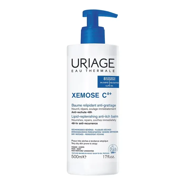 Xémose Ölberuhigungsbalsam gegen Juckreiz Uriage - Pumpflasche mit 500 ml