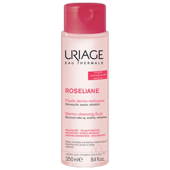 Roséliane Dermo-Reinigungsfluid Uriage - Flasche mit 250 ml