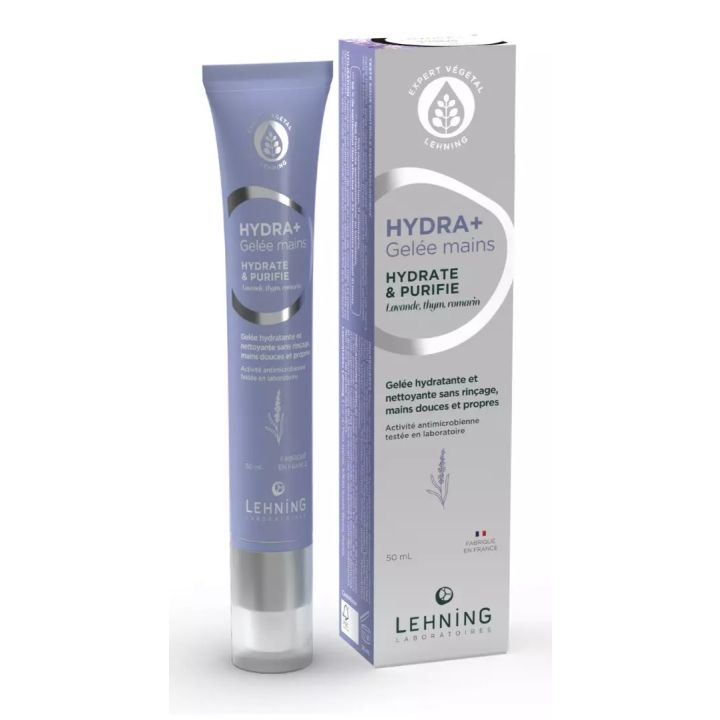 HYDRA+ feuchtigkeitsspendendes und reinigendes Handgel Lehning - 50ml Tube