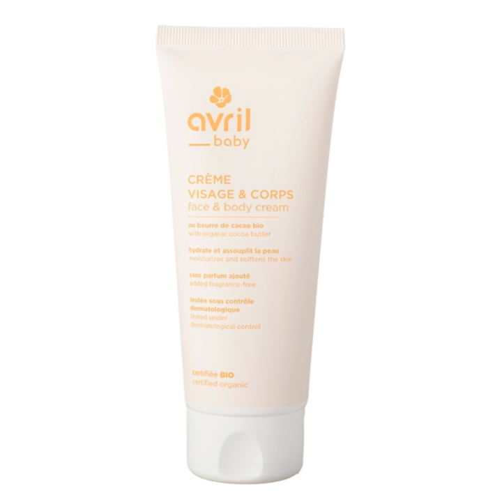 Baby Gesichts- und Körpercreme Avril - 100ml Tube