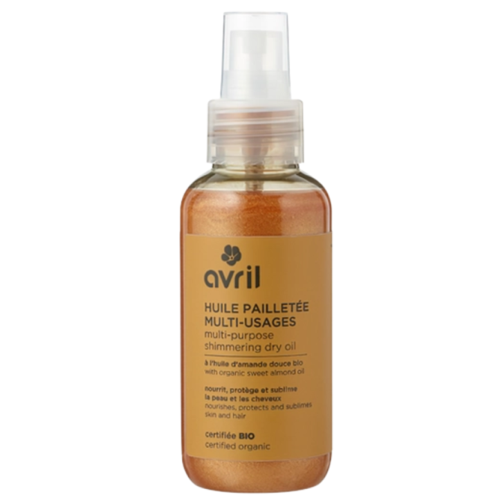 Bio Multi-Purpose Glitter Oil Avril - 100ml Spray