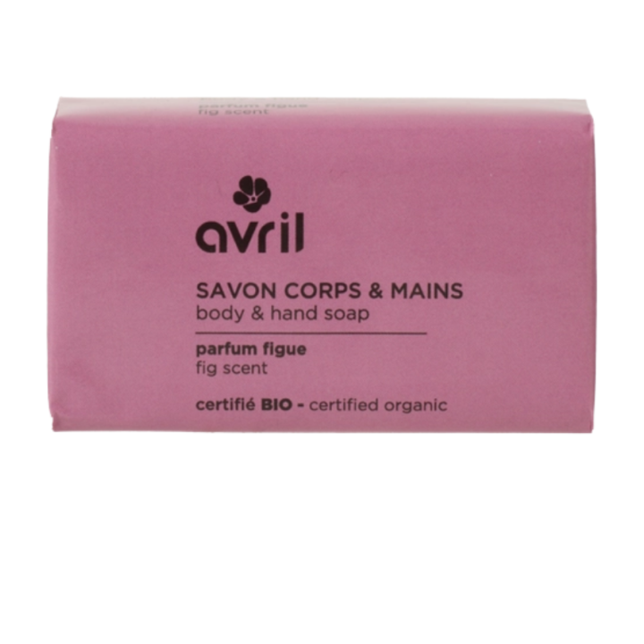 Bio Feigen Körper- & Handseife Avril - 100g Stück