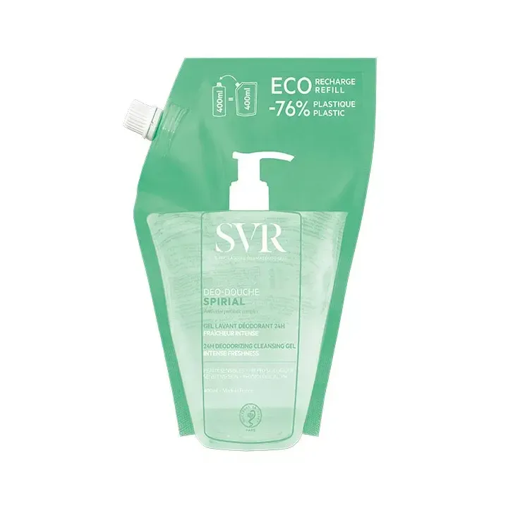 Deo-Duschspirale SVR - Eco-Nachfüllpackung von 400 ml