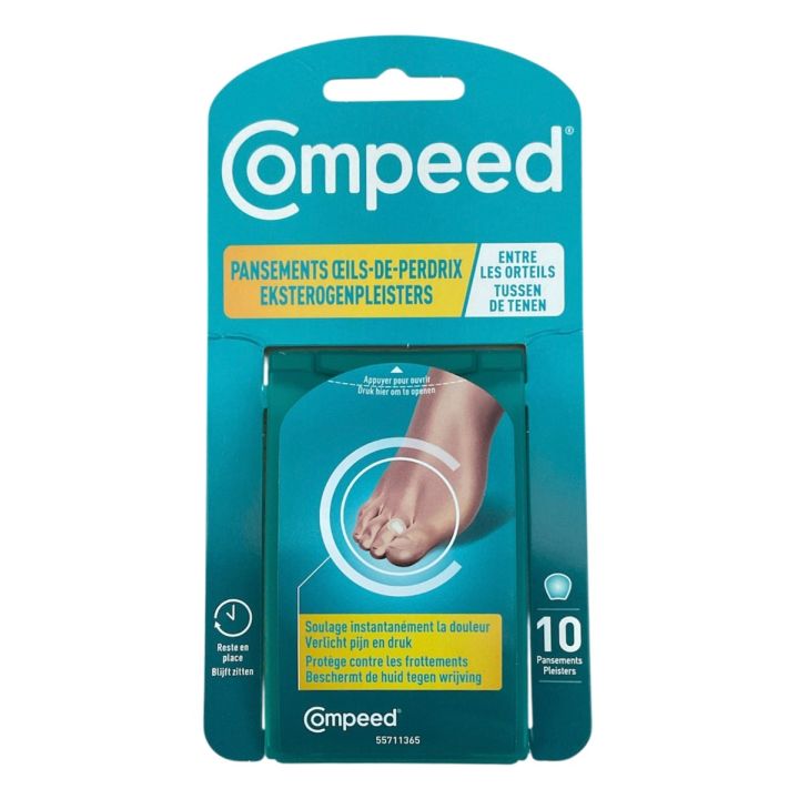 Hühneraugen-Pflaster Compeed - Packung mit 10 Pflastern