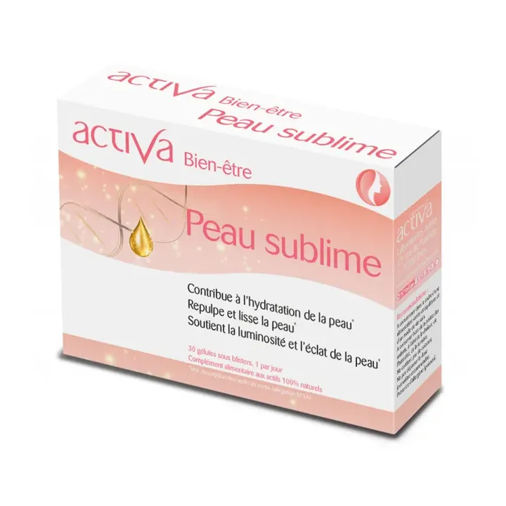Wohlbefinden Haut sublime Activa - Box mit 30 Kapseln