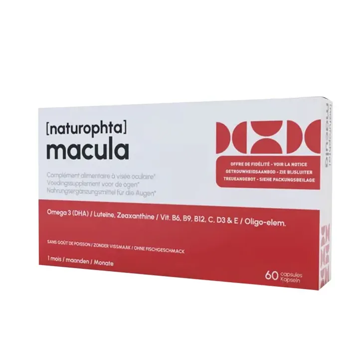 Naturophta Macula Horus Pharma - Packung mit 60 Kapseln