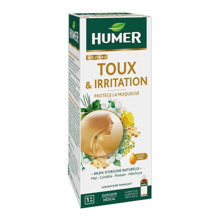 Husten- und Reizsirup mit Honiggeschmack Humer - Flasche mit 100 ml