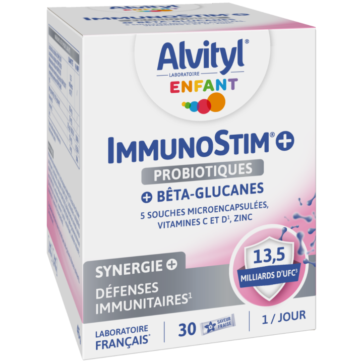 ImmunoStim+ Probiotika Alvityl - Packung mit 30 Sticks