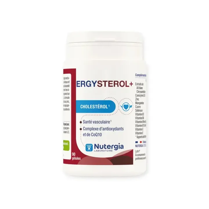 Ergystérol+ Nutergia - Packung mit 90 Kapseln