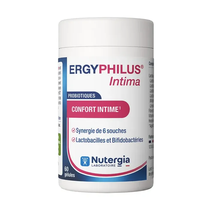 Ergyphilus Intima intime Komfort Nutergia - Packung mit 60 Kapseln