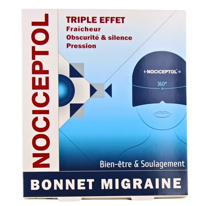 Bonnet Migräne Dreifach-Effekt Nociceptol - eine Mütze