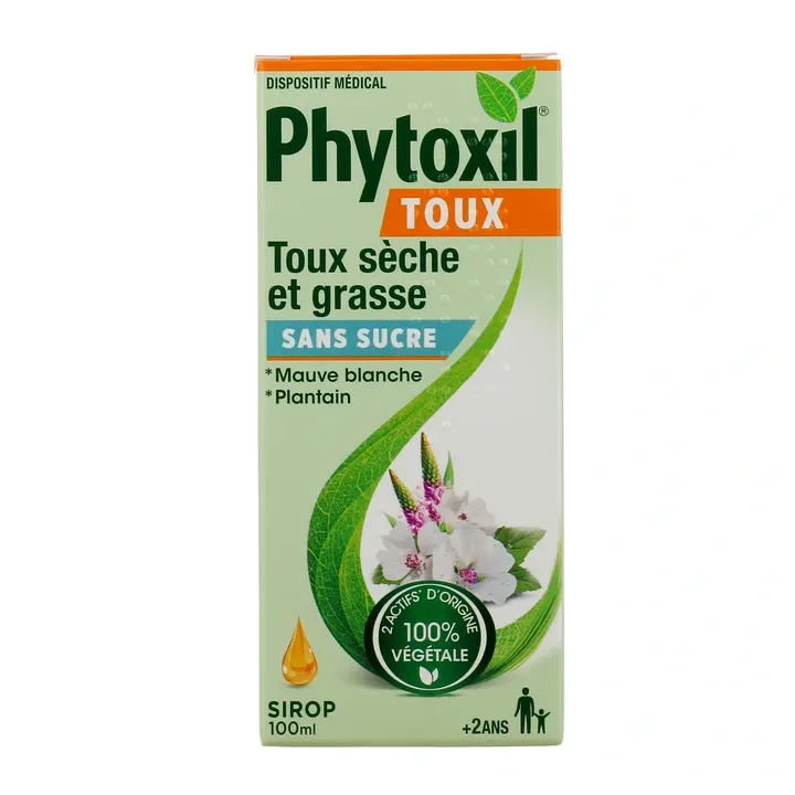 Phytoxil Husten-Sirup ohne Zucker - Flasche mit 120 ml