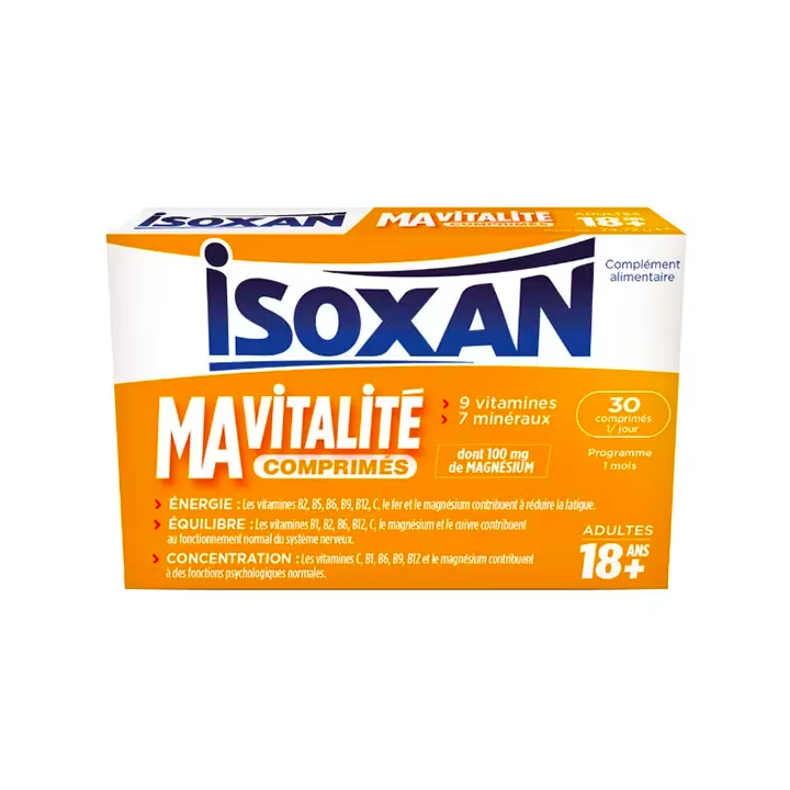 Isoxan Meine Vitalität Erwachsene - Packung mit 30 Tabletten