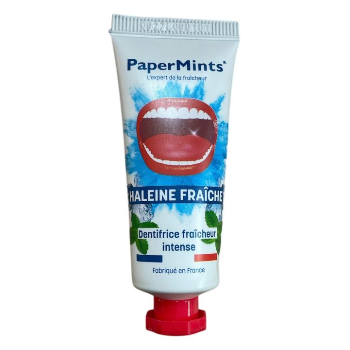 Zahnpasta Frische Intense PaperMints - Tube mit 25ml