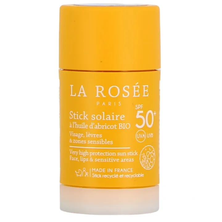 Sonnenschutzstick mit Bio-Aprikosenöl SPF50+ La Rosée - Stick mit 15 ml