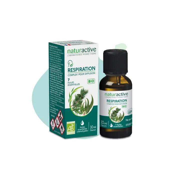 Complex Atem für die Diffusion von 7 ätherischen Ölen Naturactive - Flasche mit 30 ml