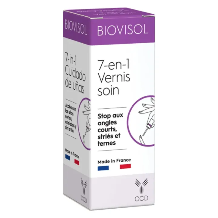 Biovisol Pflege-Lack 7in1 CCD - Flasche mit 11ml