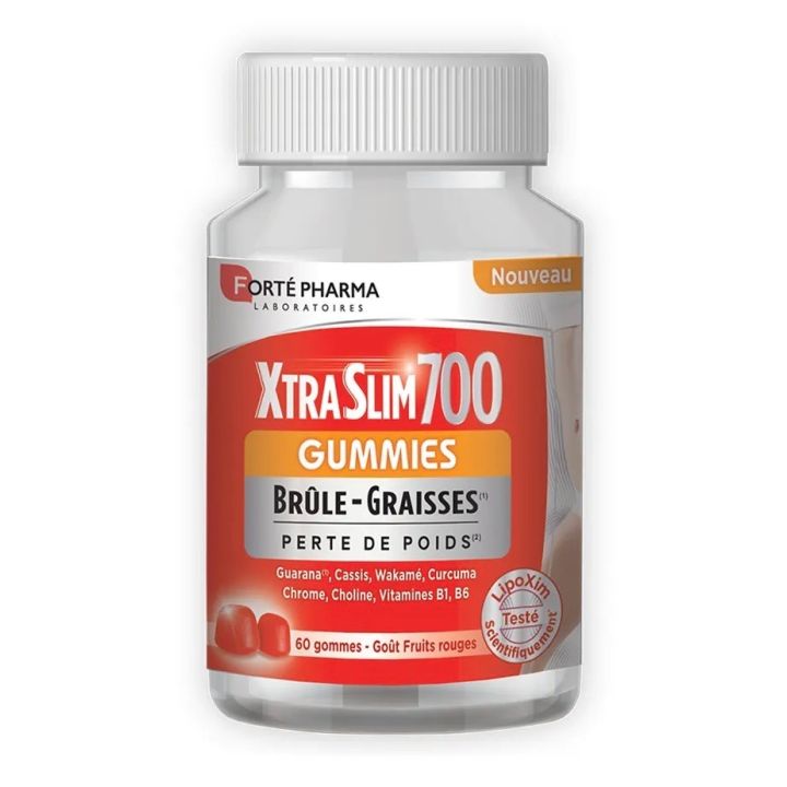 XtraSlim700 Gummies Fettverbrenner Forté Pharma - 60 Gummies Dose
